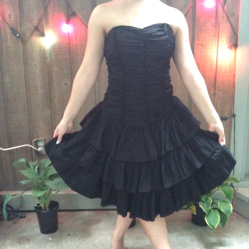 80’s High-low Cocktail Dress